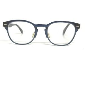 Marchon NYC M-3802 412 Blue Eyeglasses Frames 49-20-145 Italy Made 22435